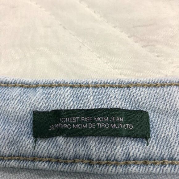 wild fable distressed blue jeans size 2 - Picture 6 of 7